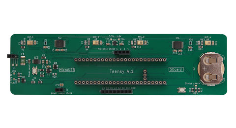 SongBeam used for wildlife acoustic recording PCB
