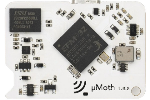 MicroMoth used for mini sound recorder in ecological research
