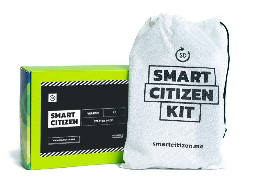 Smart Citizen Kit 2.3 used for environmental monitoring 