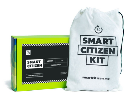 Smart Citizen Kit 2.3 used for environmental monitoring 