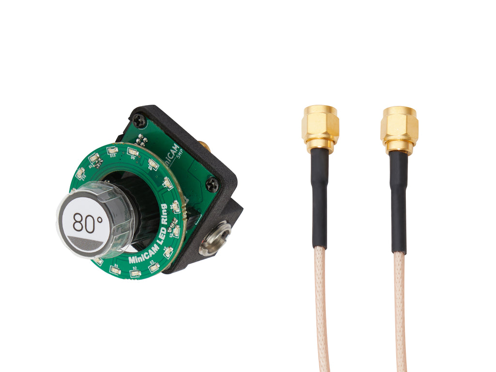 MiniCAM mounted for behavior video capture