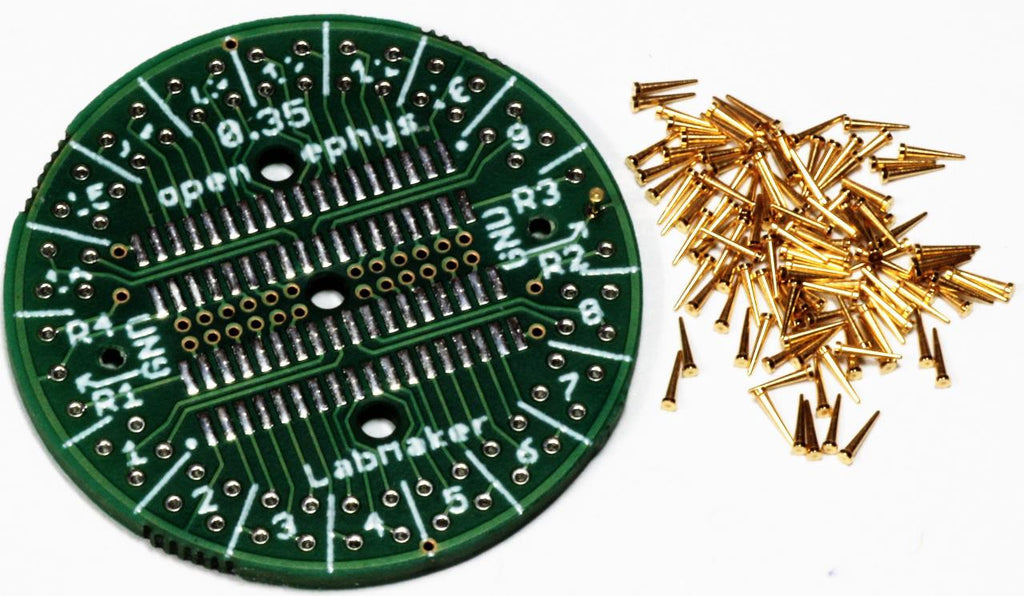 EIB - 70x Gold Pins 0.35 mm
