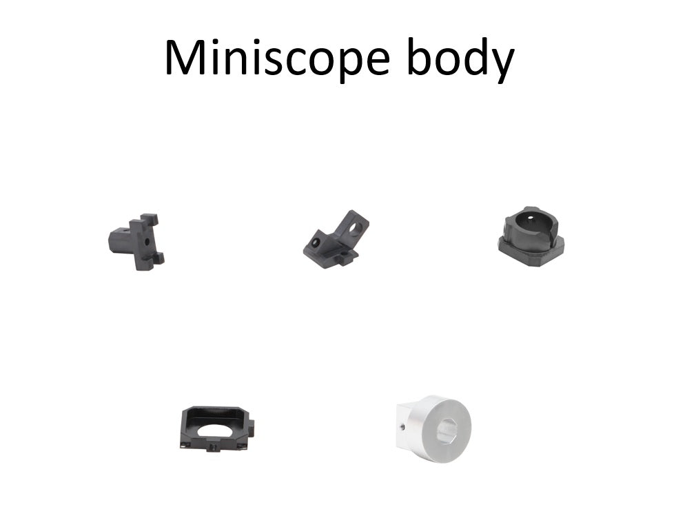 Mini2P - set of CNC parts- Miniscope body components