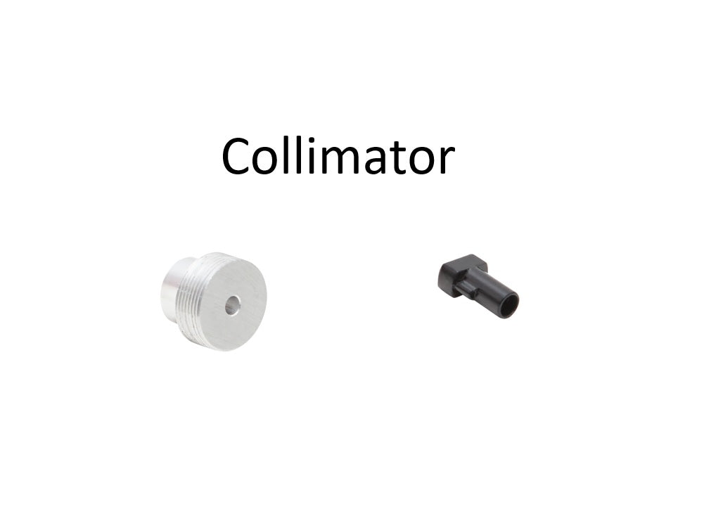 Mini2P - set of CNC parts : Collimator