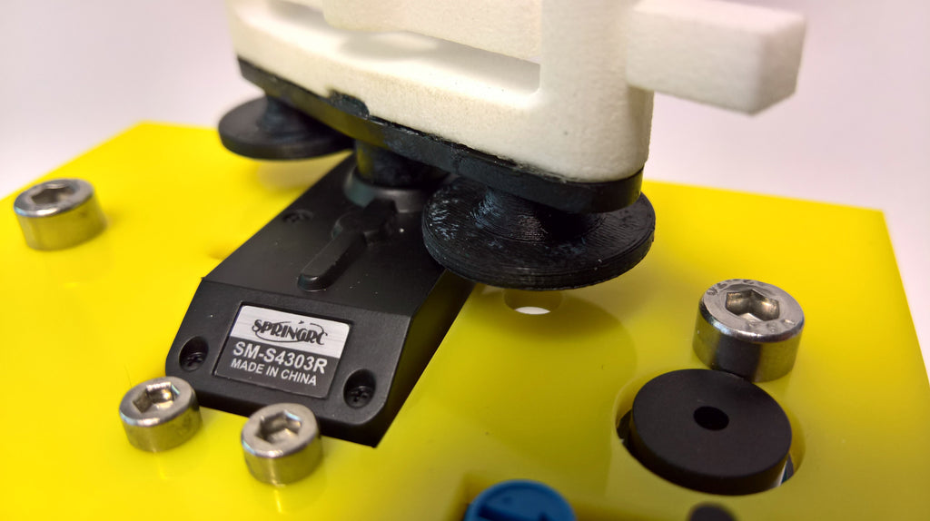 Tetrode Twister for twisting and assembling tetrodes.- Close up
