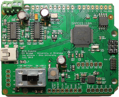ETAG dual RFID Reader used for etag wildlife tag in ecological research-PCB
