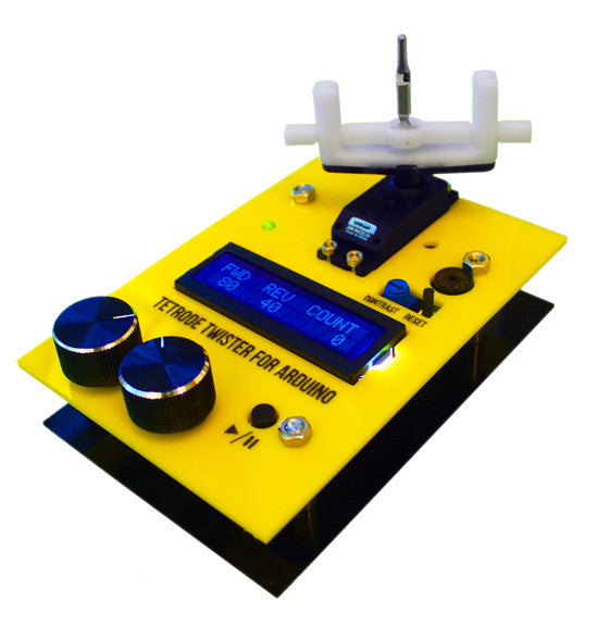 Tetrode Twister for twisting and assembling tetrodes
